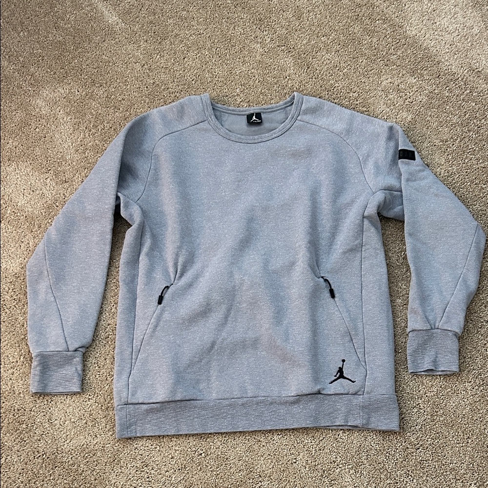 Jordan Mens XXL Gray Crewneck Sweatshirt